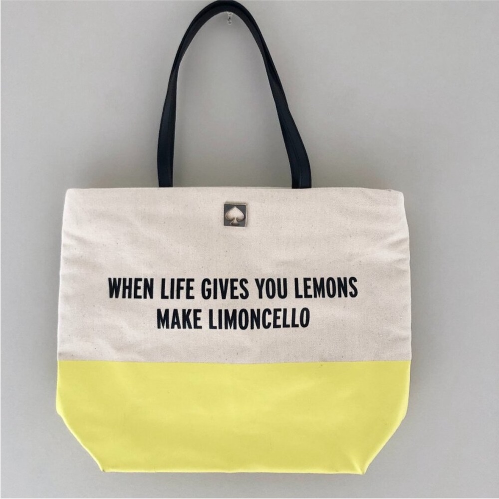 Kate Spade Yellow Limoncello Tote Bag